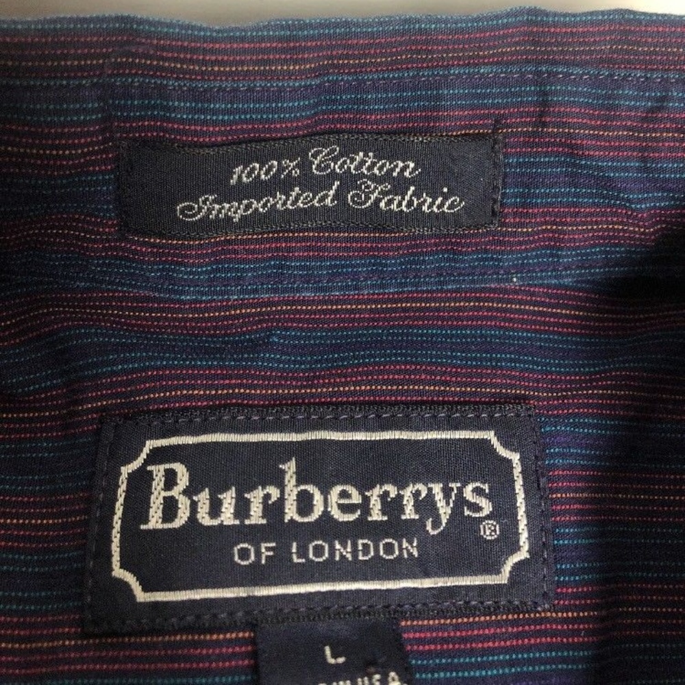 Burberry Button Down Shirt Mens Size Large